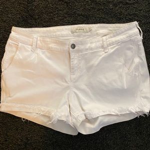 White shorts